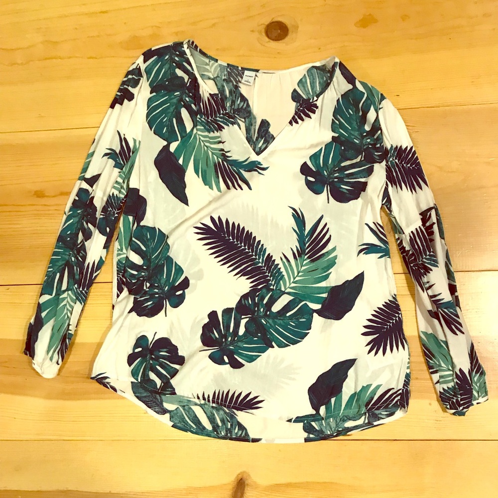 Palm Leaf Blouse